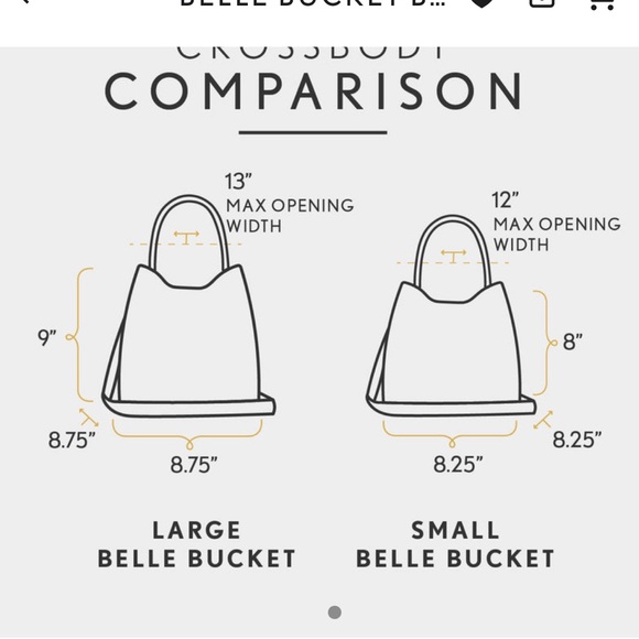 Sold out! Portland Leather Goods Belle Bucket Bag - Picture 8 of 16